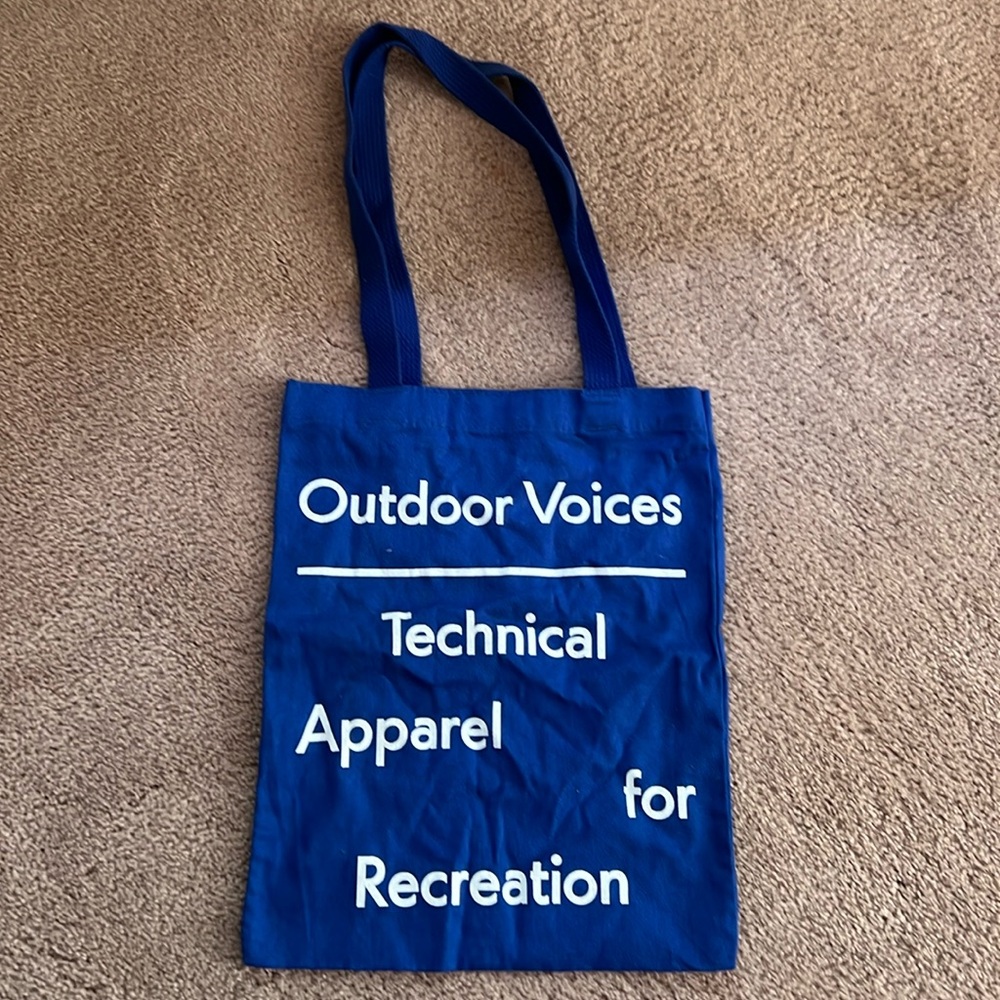 Outdoor voices small tote